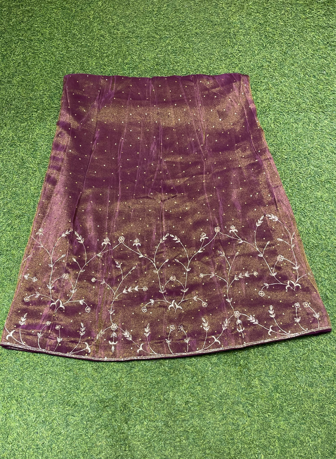 Wine | Shimmer| Kurti-Lehnga | Party Wear | Wedding | Jaggo | Ring Ceremony | Festival | Hand-Work suit |
