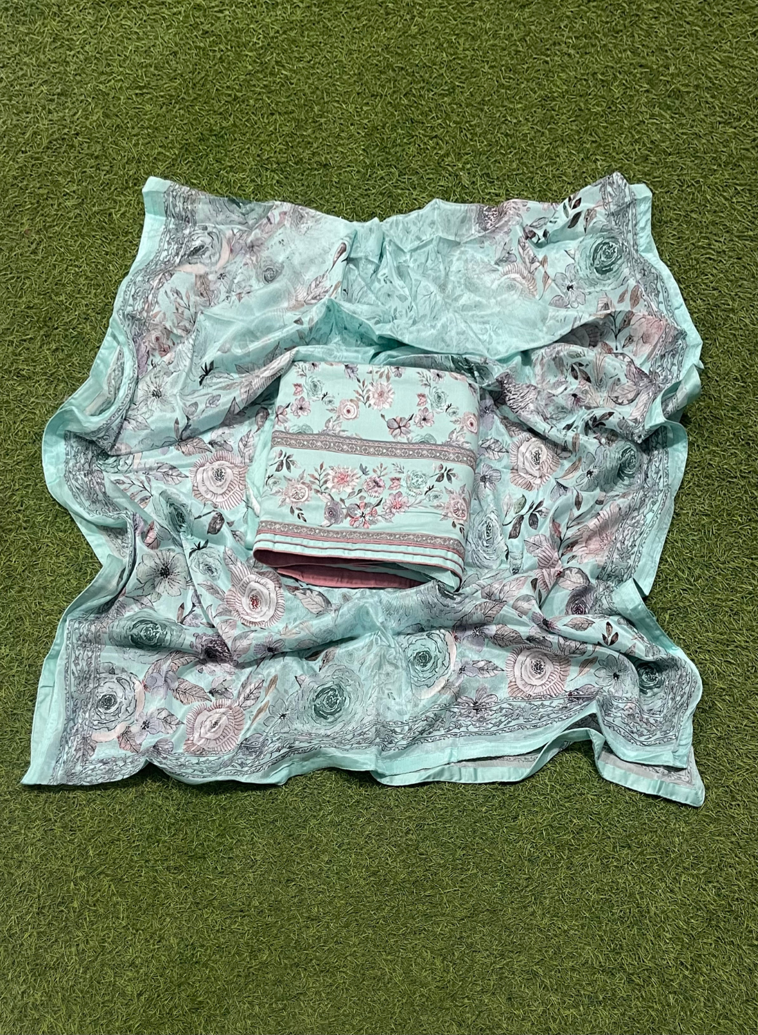 Light Sea | Cotton Suit | Casual wear | Summer Suits | Regular wear | FS499