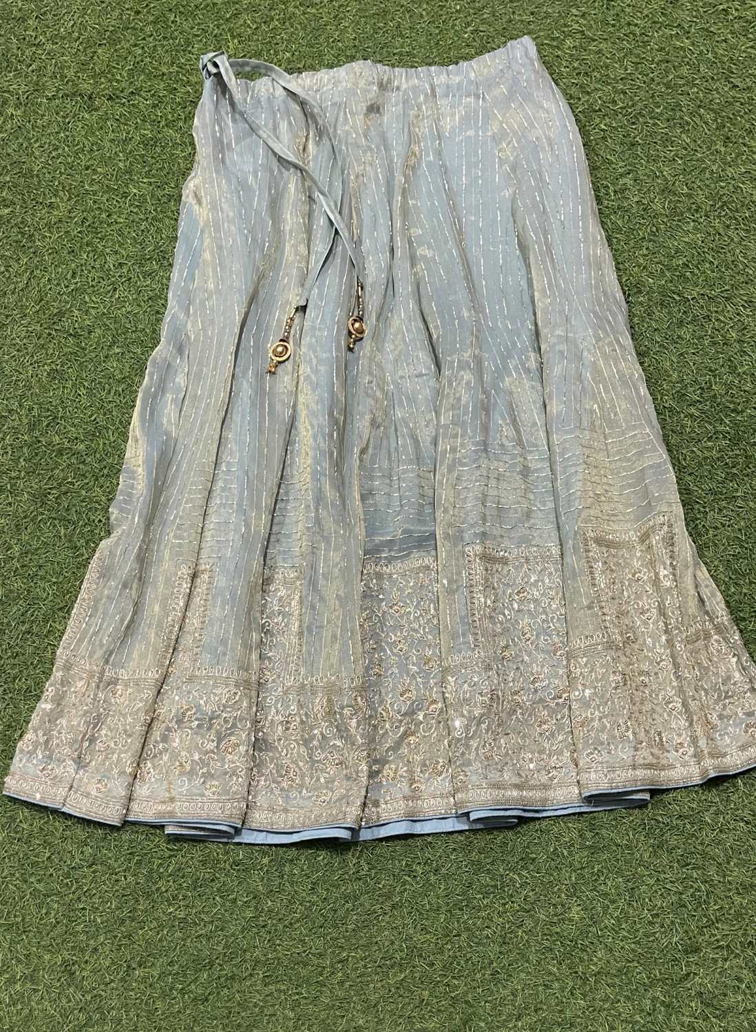 FS310 | Shimmer | Kurti-Lehnga | Party Wear | Wedding | Jaggo | Ring Ceremony | Festival | Hand-Work suit |