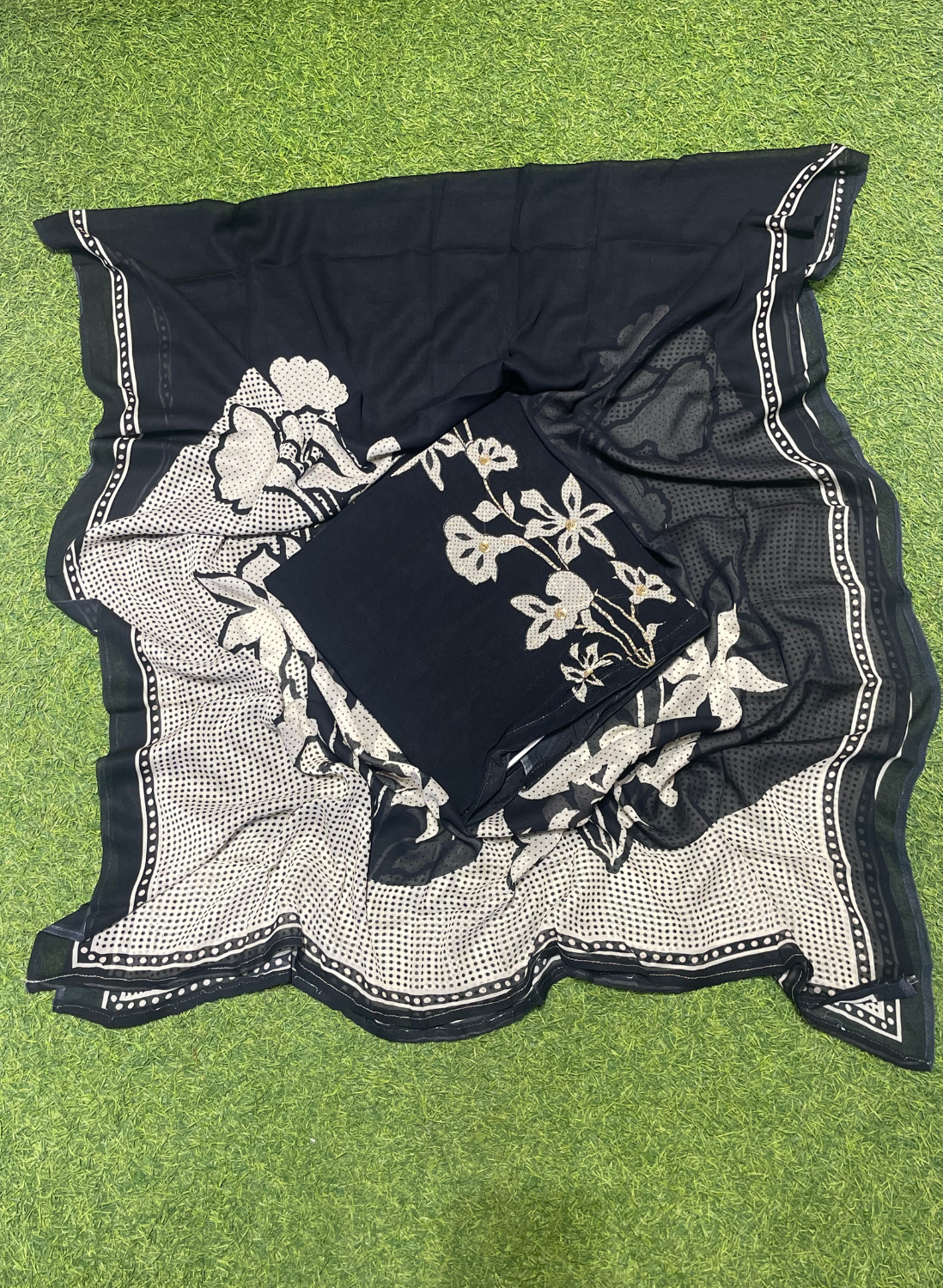 Georgette Suit | Party Wear | Wedding | Jaggo | Ring Ceremony | Festival |