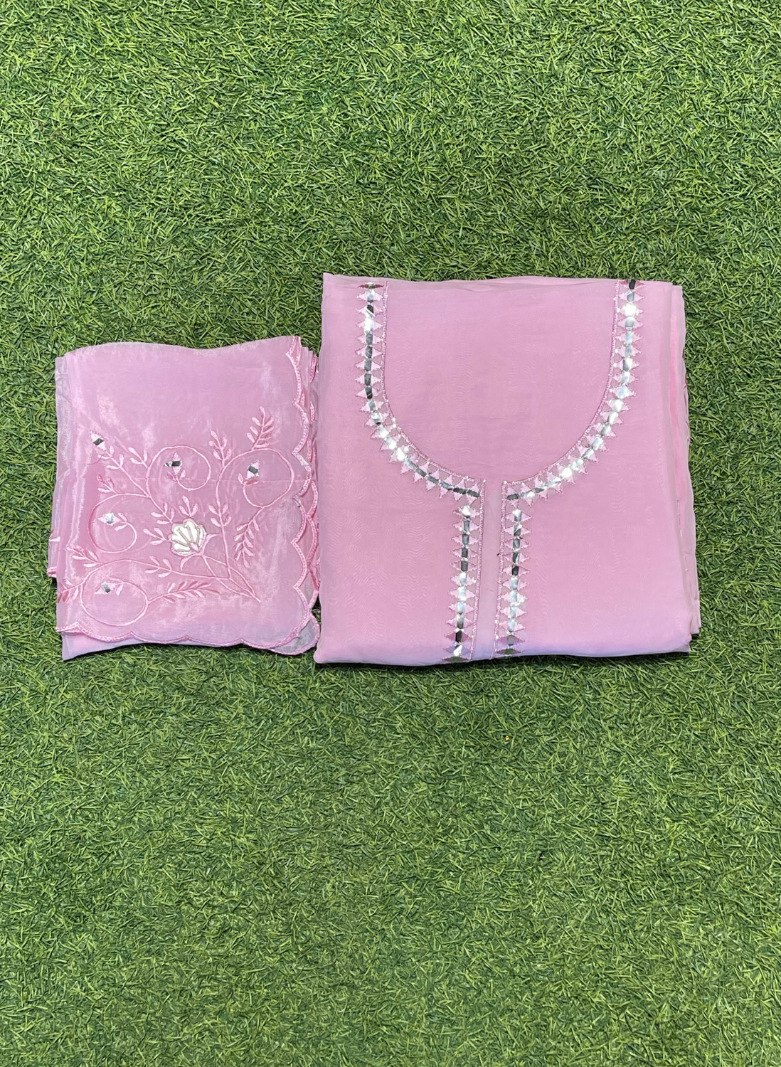 Organza Suit| Party Wear | Wedding | Jaggo | Ring Ceremony | Festival |