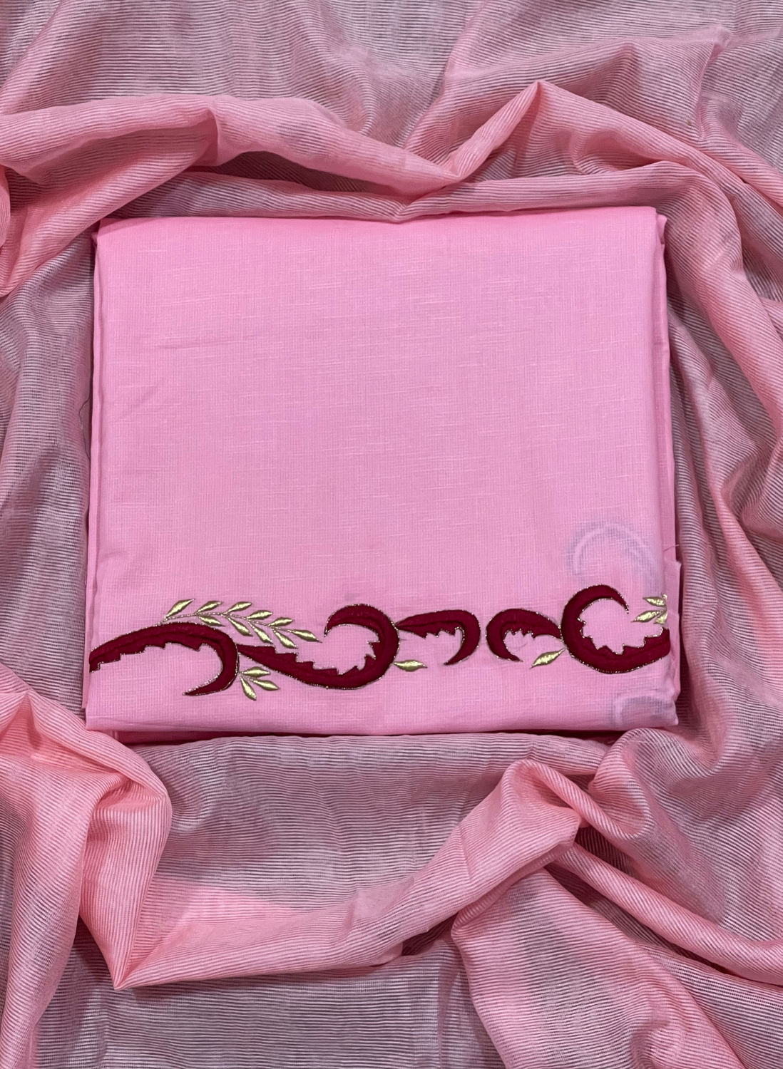 FS752 | Babay Pink | Cotton Suit | Party Wear | Wedding | Jaggo | Ring Ceremony | Festival| Regular wear