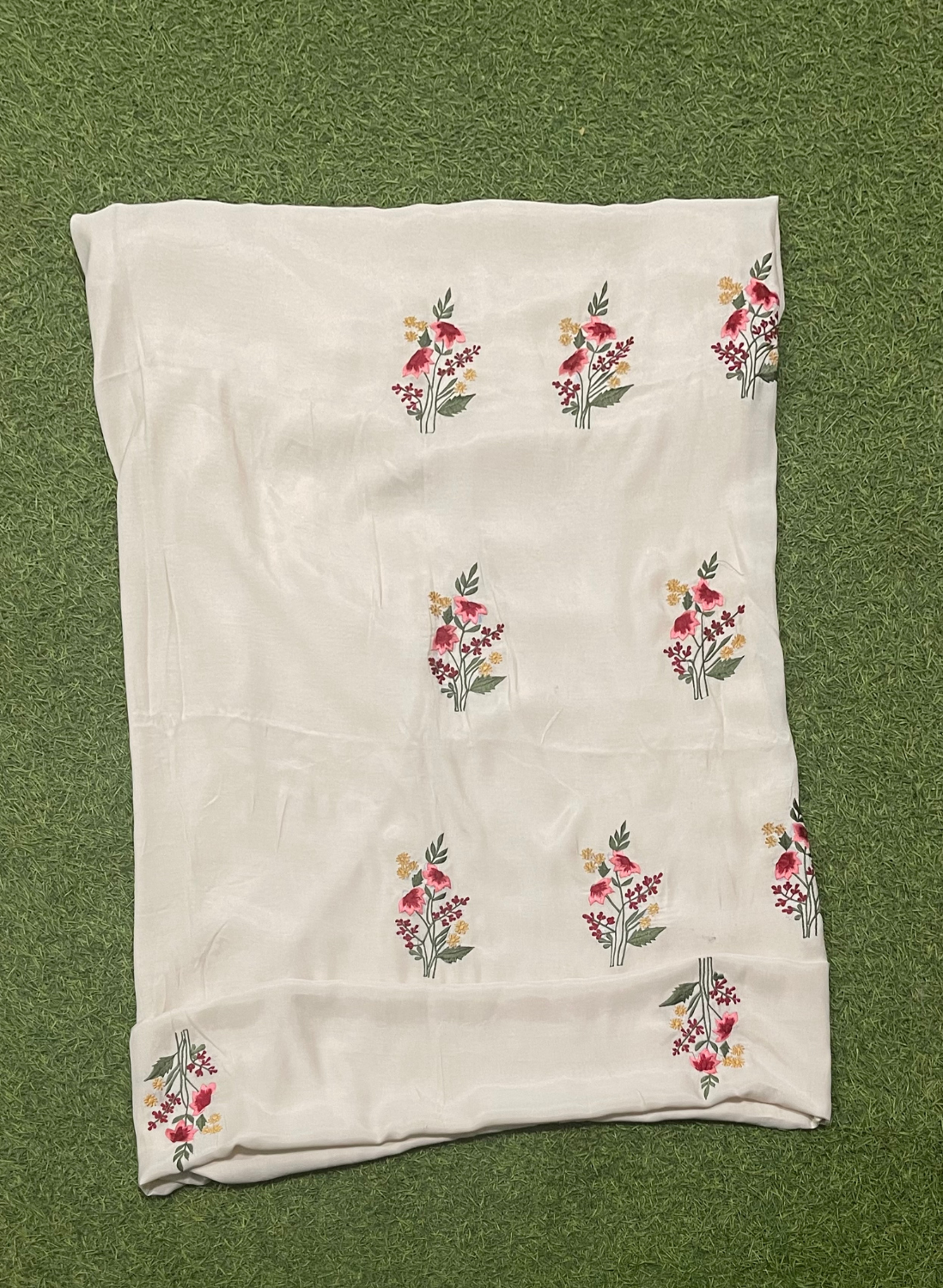 Cream | Muslin Cotton Suit | Casual wear| Summer Suits | Regular wear | FS753