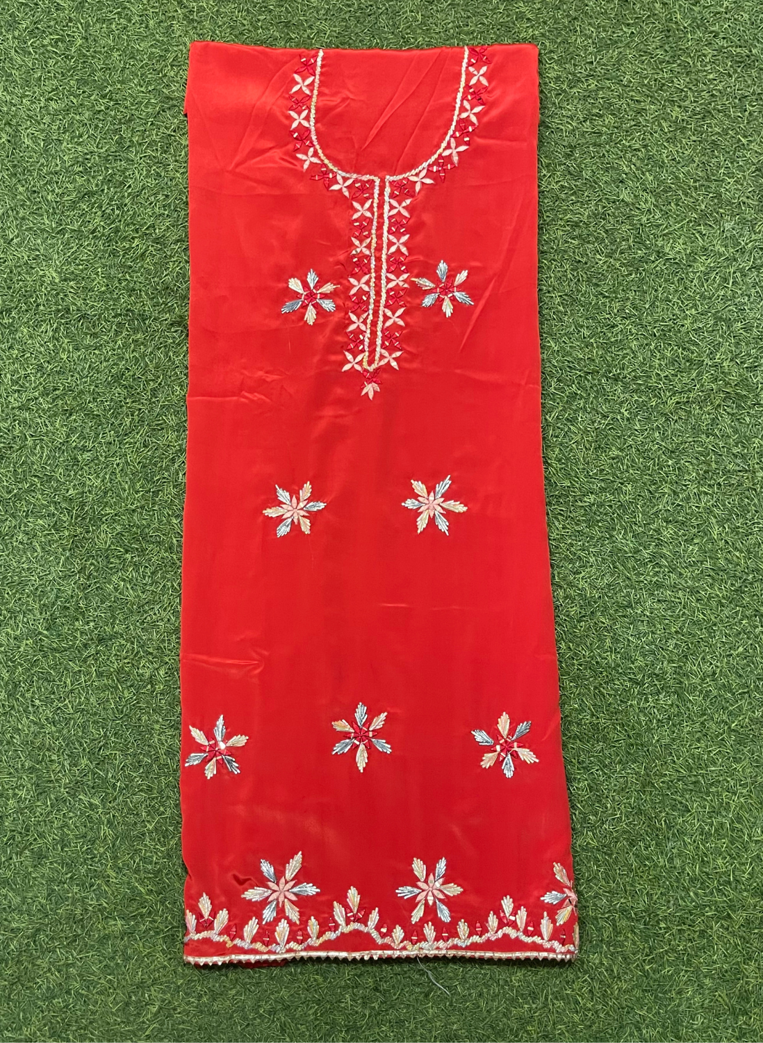 Crepe Suit | Wedding | Party Wear | Ring Ceremony | Festival Suit | Allover suit |