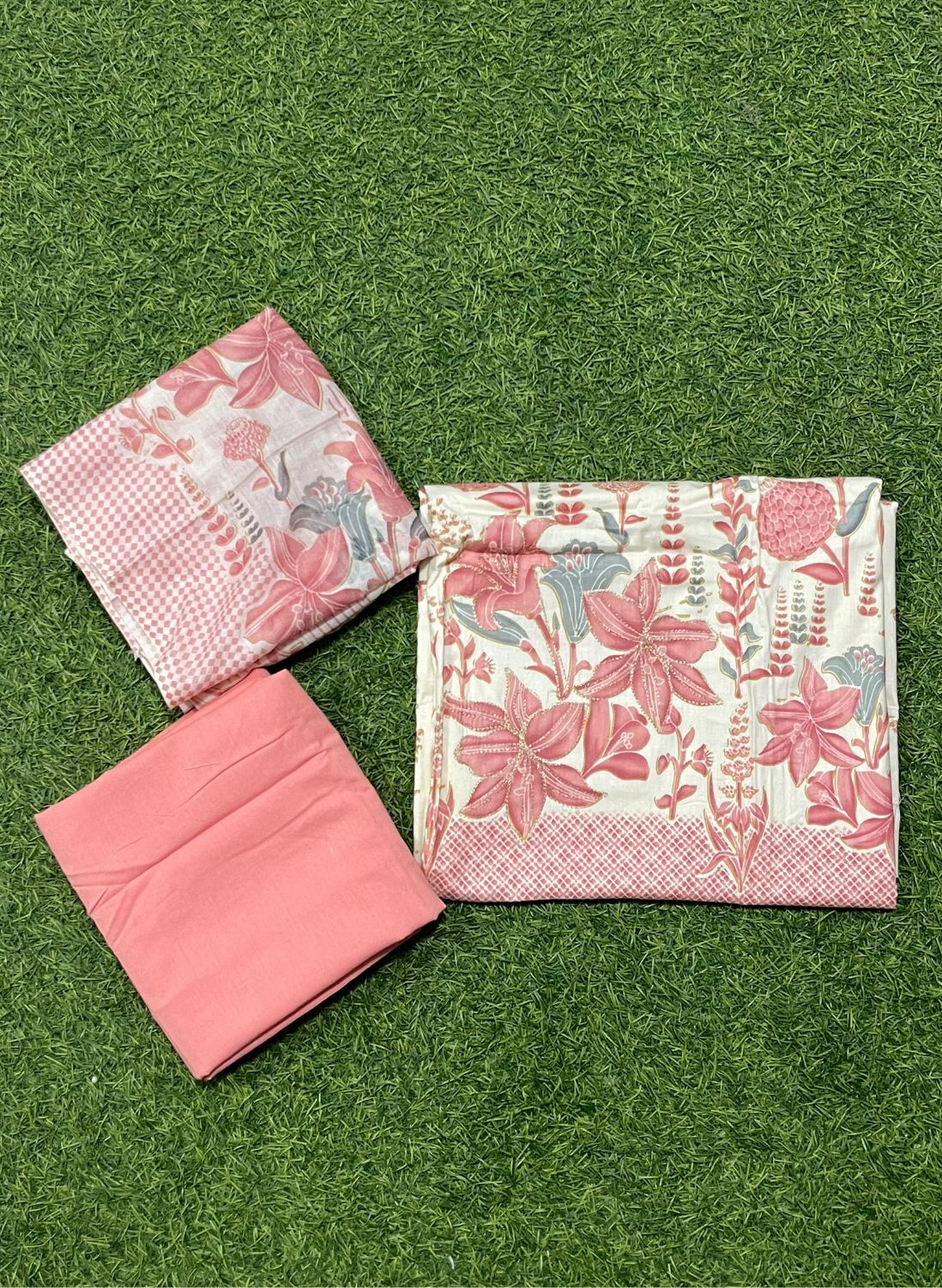 Peach | Cotton Suit | Casual wear | Summer Suits | Regular wear | FS689