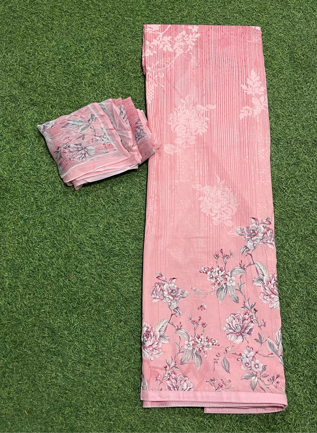 Baby Pink | Cotton Suit | Casual wear | Summer Suits | Regular | FS441