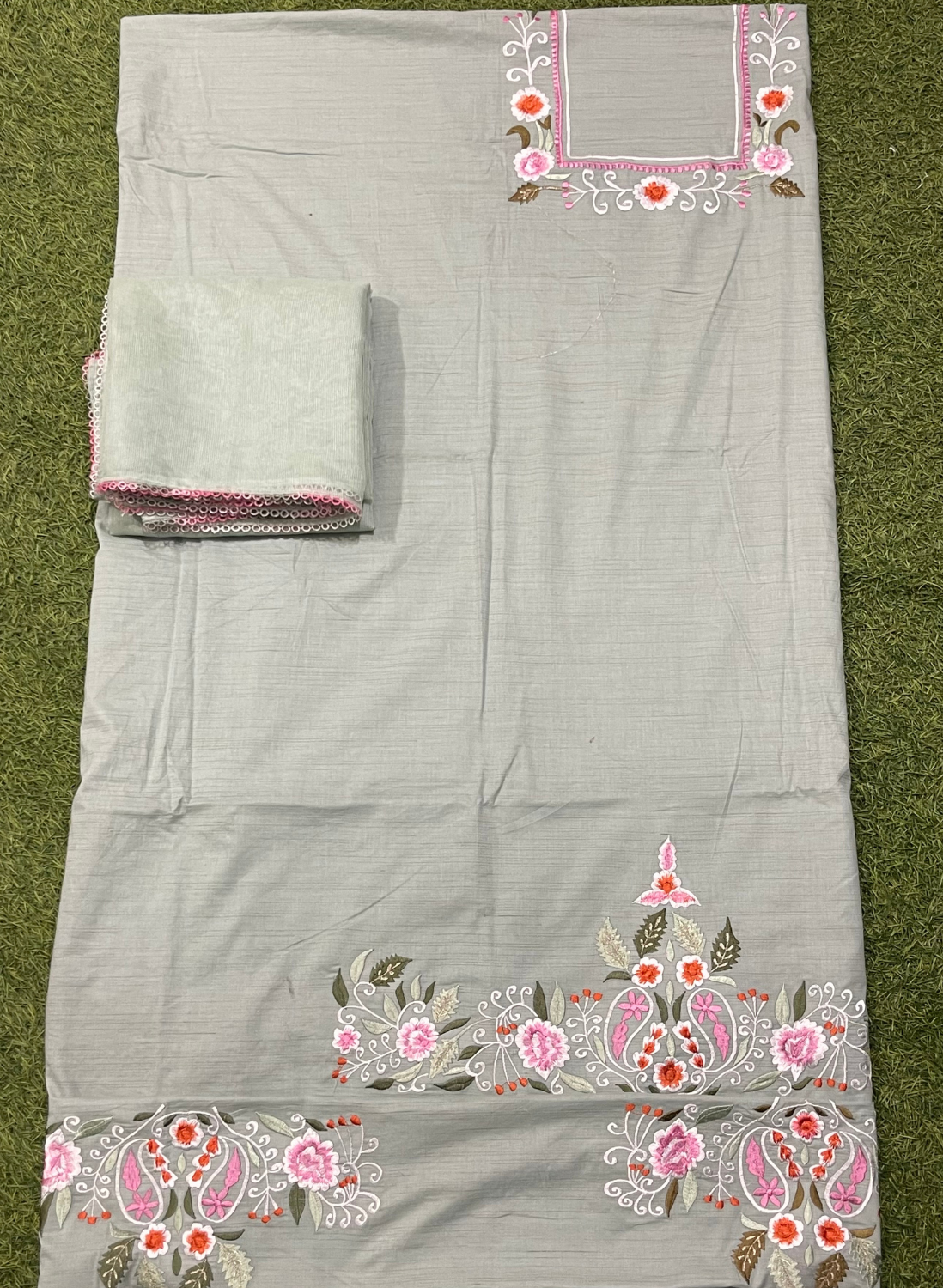FS502 | Light Pista | Cotton Suit | Casual wear | Summer Suits | Regular wear |