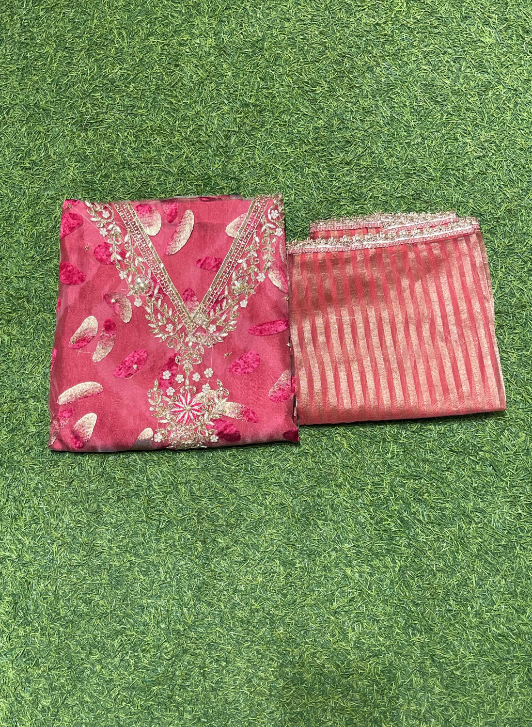 Organza Suit| Party Wear | Wedding | Jaggo | Ring Ceremony | Festival |