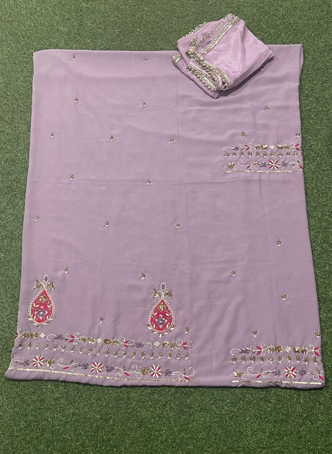 FS770 | Georgette Suit | Party Wear | Wedding | Jaggo | Ring Ceremony | Festival |