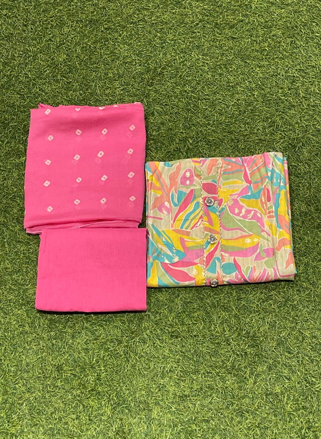 Pink | Cotton Suit | Casual wear | Summer Suits | Regular wear |