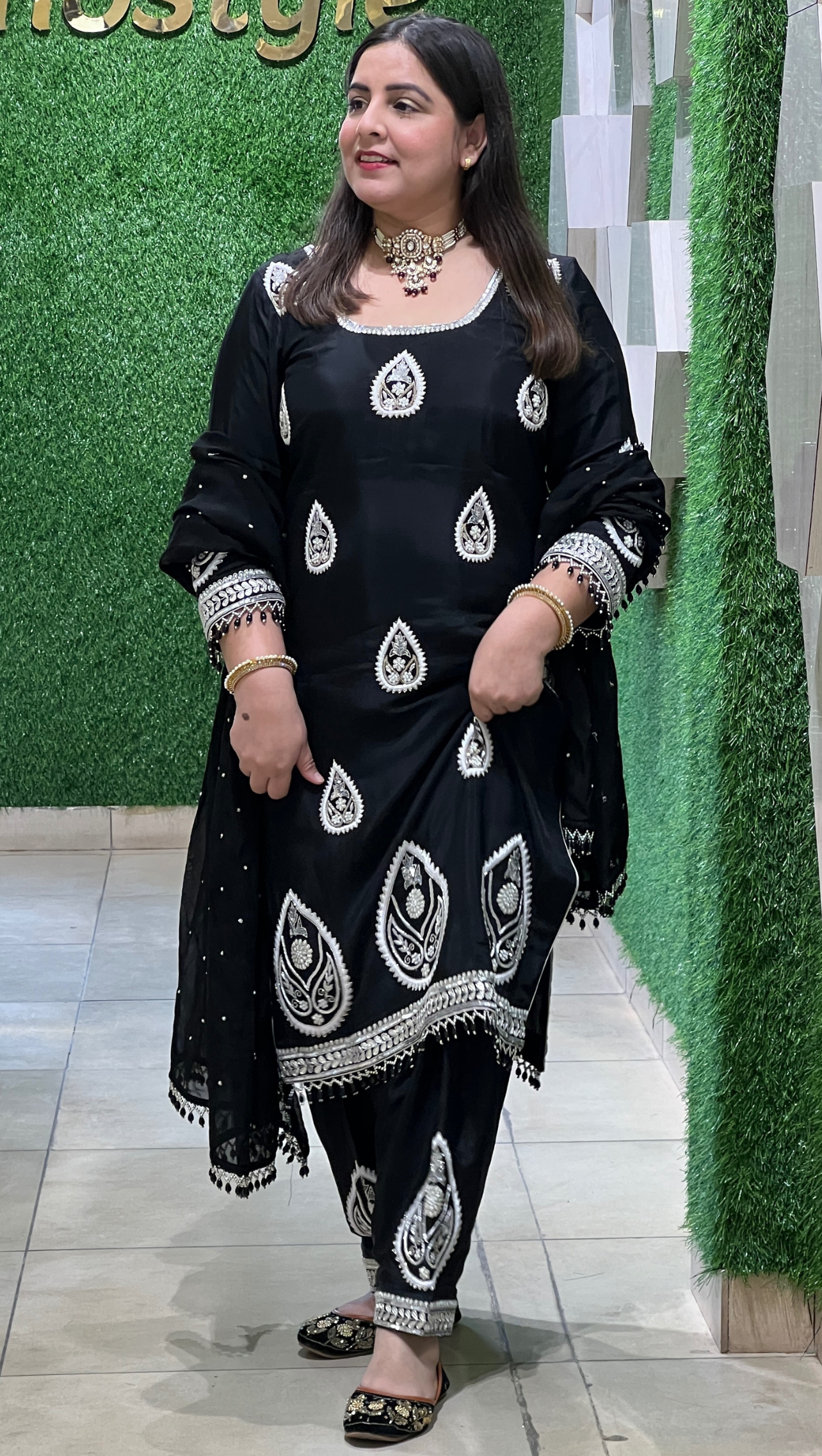 Black Suit | Party Wear | Wedding | Jaggo | Ring Ceremony | Festival |