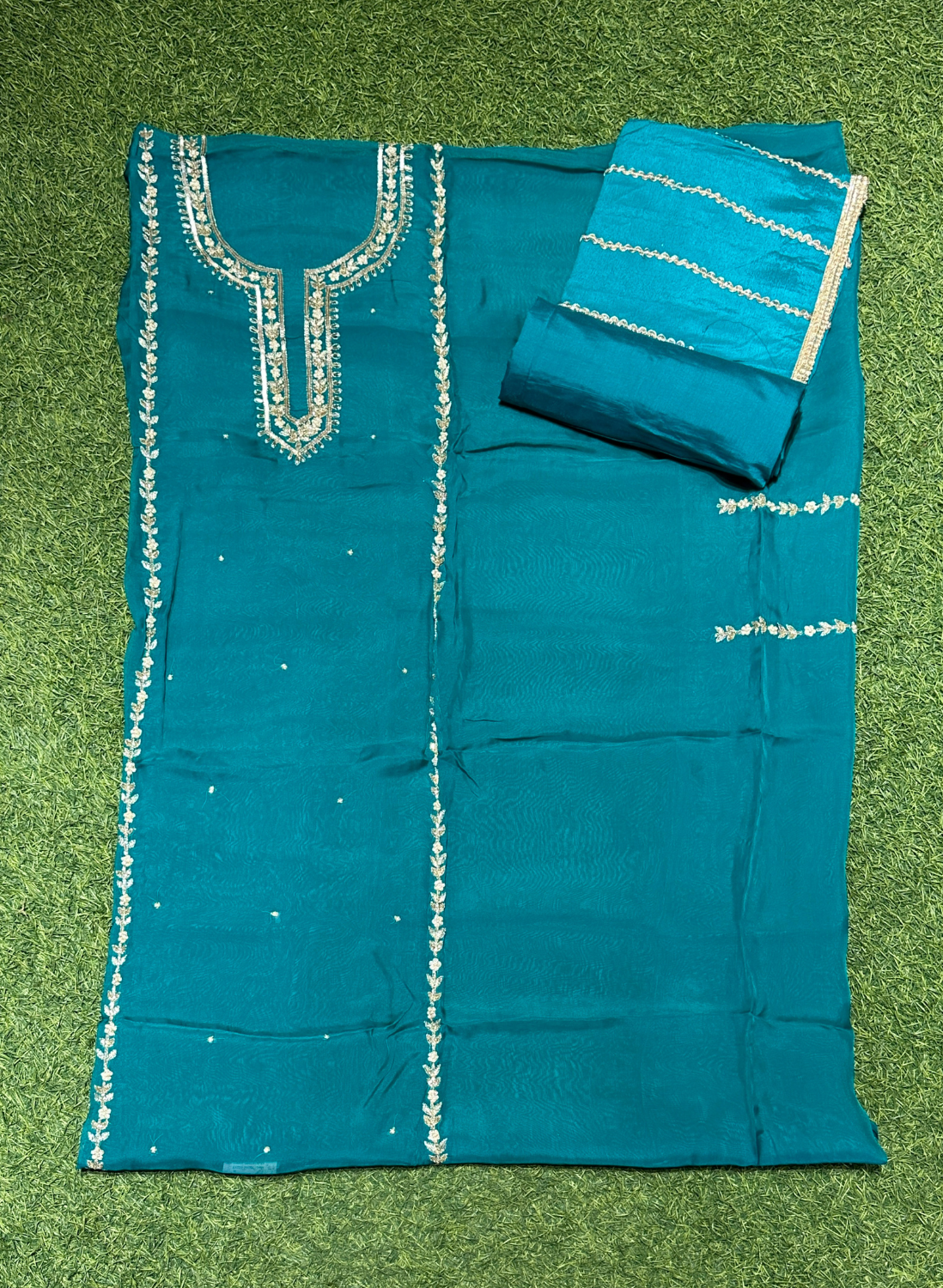 Organza Suit| Party Wear | Wedding | Jaggo | Ring Ceremony | Festival |