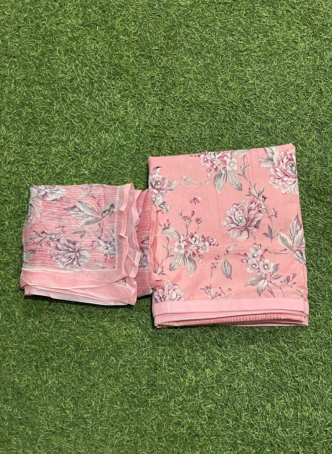 Baby Pink | Cotton Suit | Casual wear | Summer Suits | Regular | FS441