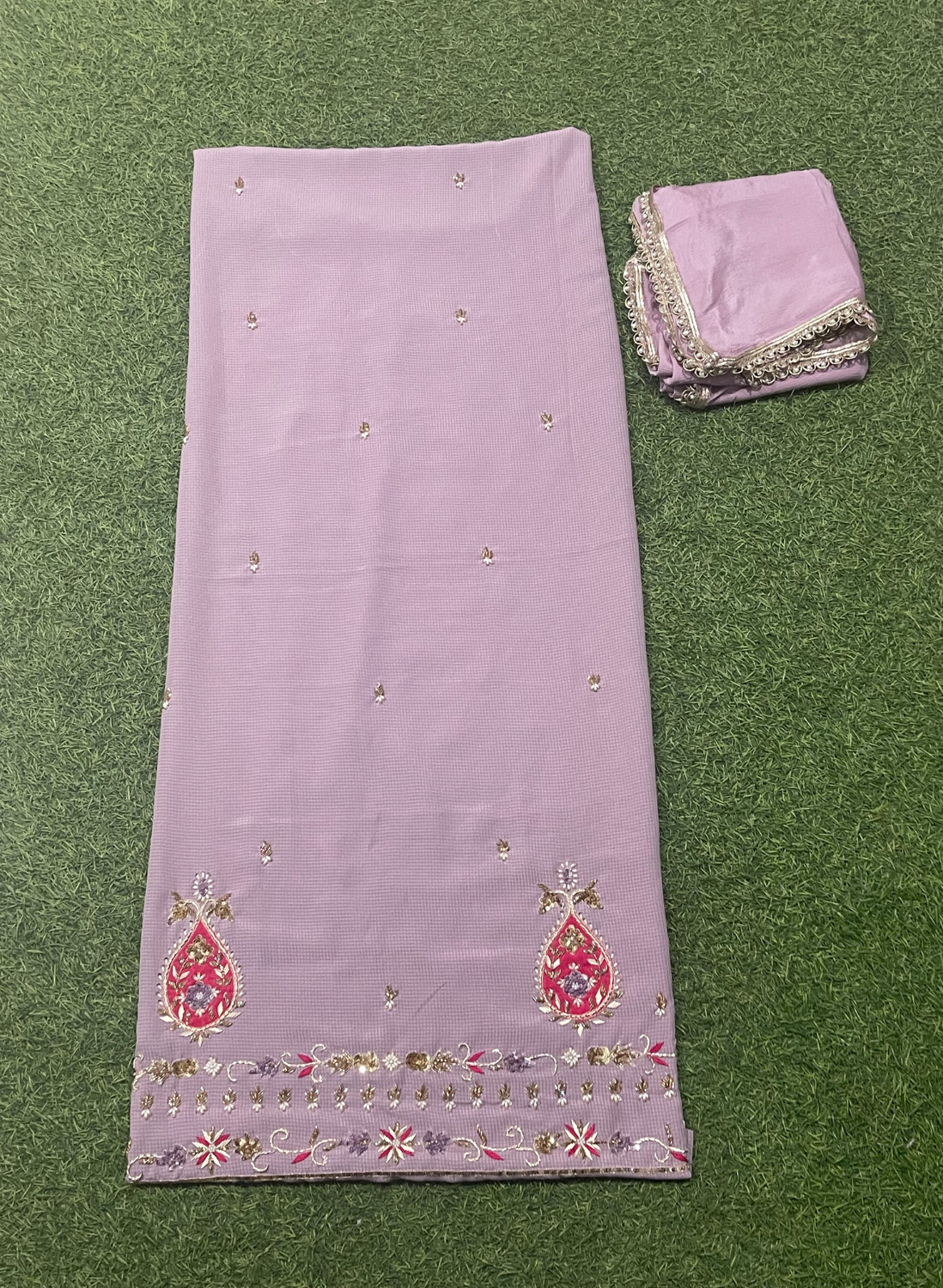 FS770 | Georgette Suit | Party Wear | Wedding | Jaggo | Ring Ceremony | Festival |
