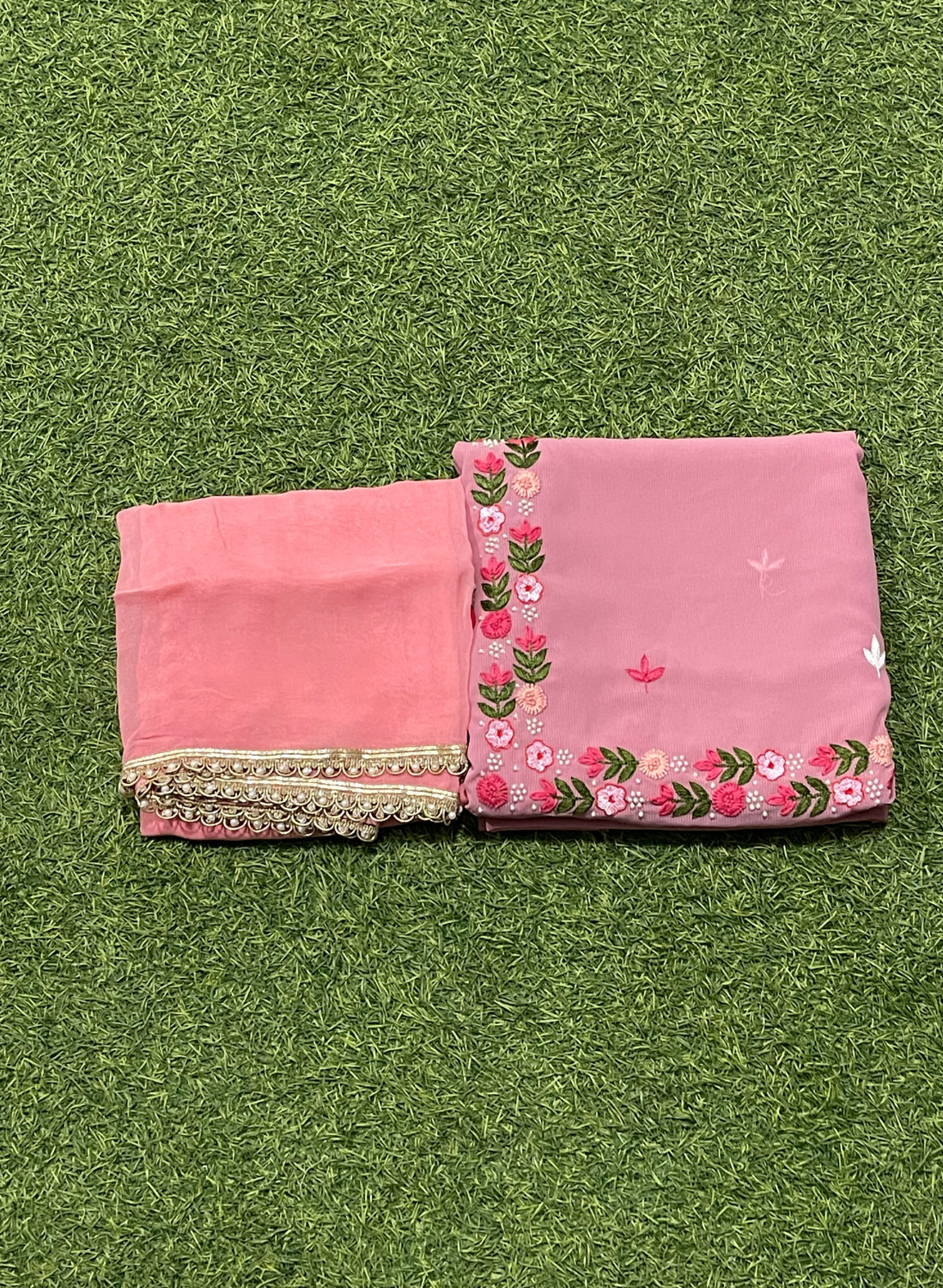 FS768 | Onion | Georgette Suit | Party Wear | Wedding | Jaggo | Ring Ceremony | Festival |