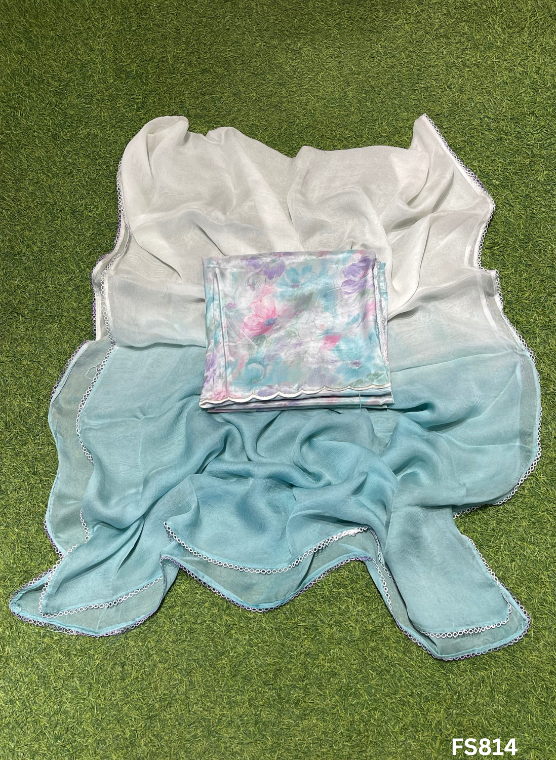 FS814 | Malchanderi Printed | Cotton Suit | Party Wear | Wedding | Jaggo | Ring Ceremony | Festival| Regular wear 