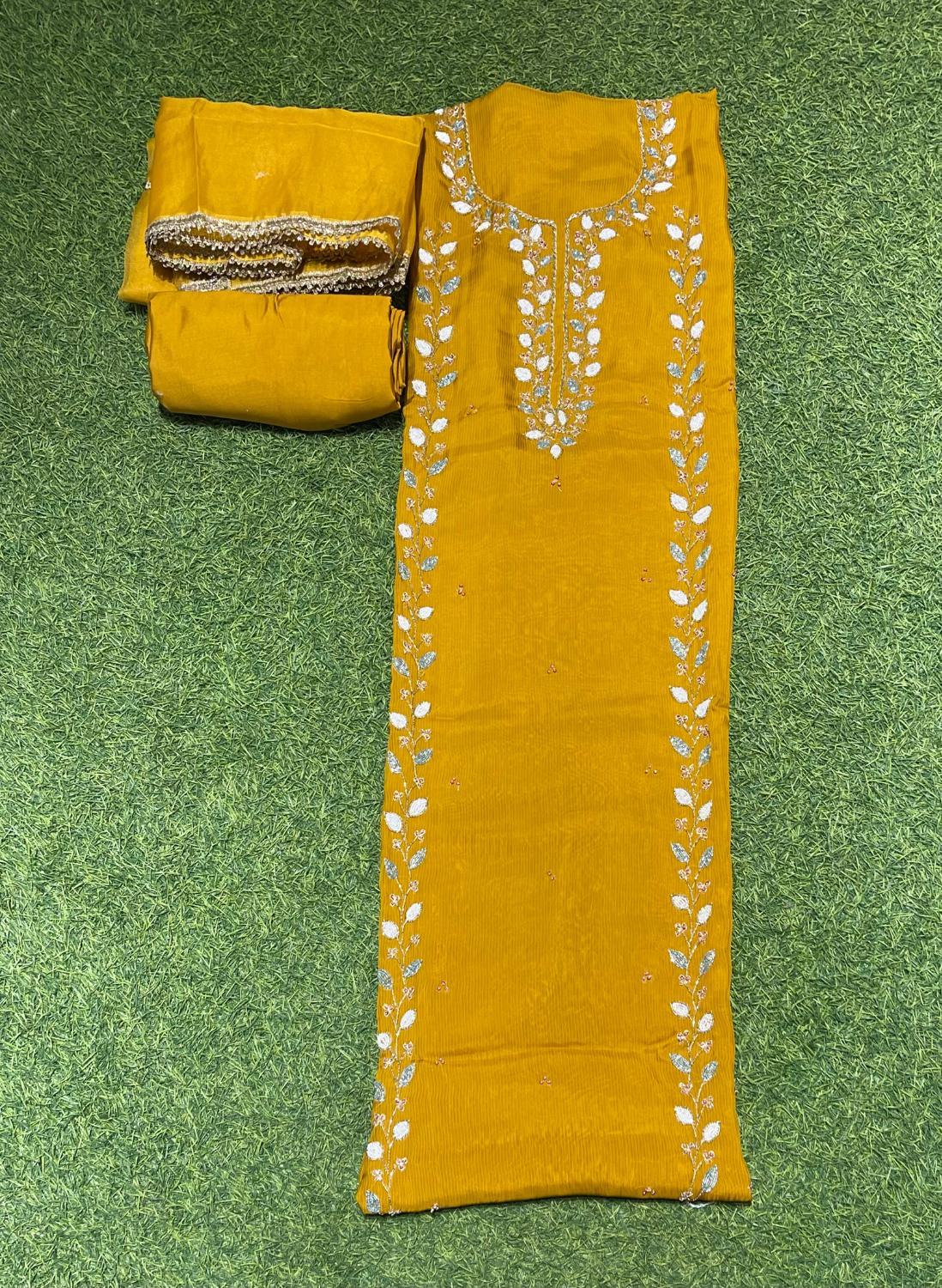 Organza Suit| Party Wear | Wedding | Jaggo | Ring Ceremony | Festival | FS606