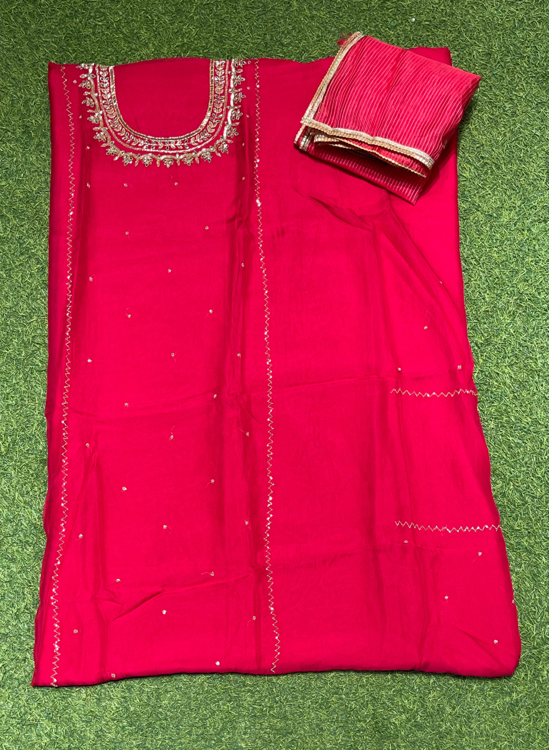 Organza Suit| Party Wear | Wedding | Jaggo | Ring Ceremony | Festival |
