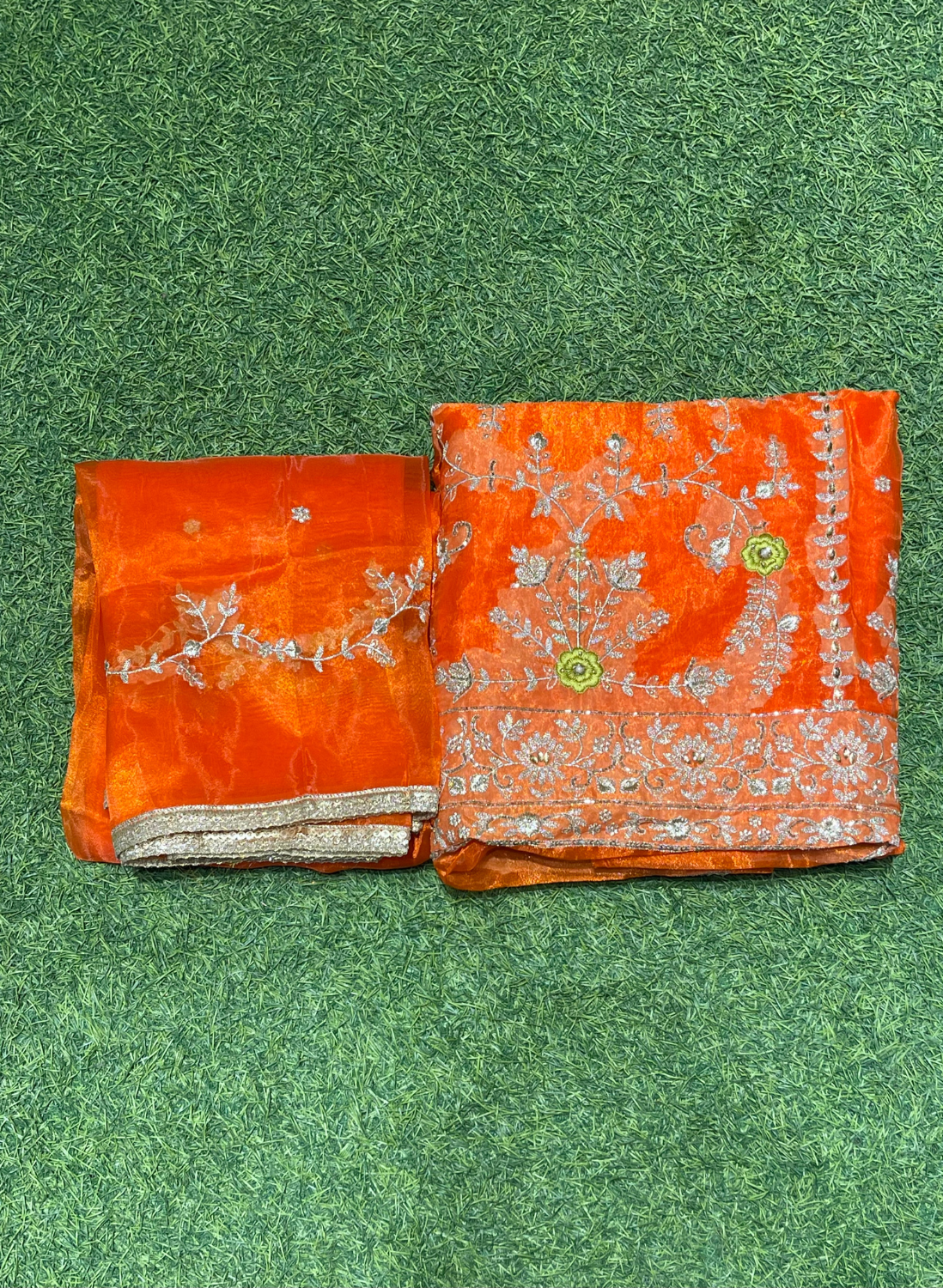 Glass Shimmer Suit | Party Wear | Wedding | Jaggo | Ring Ceremony | Festival |