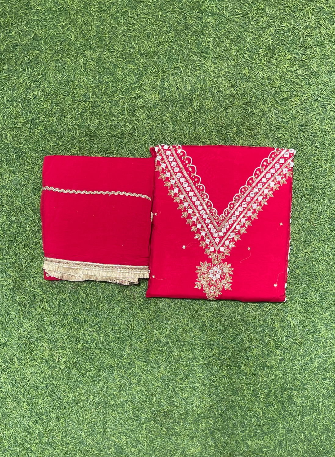 Organza Suit| Party Wear | Wedding | Jaggo | Ring Ceremony | Festival | FS618