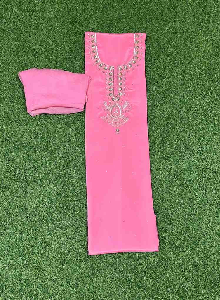 Baby pink| Crepe Suit | Wedding | Party Wear | Casual wear | Festival Suit |