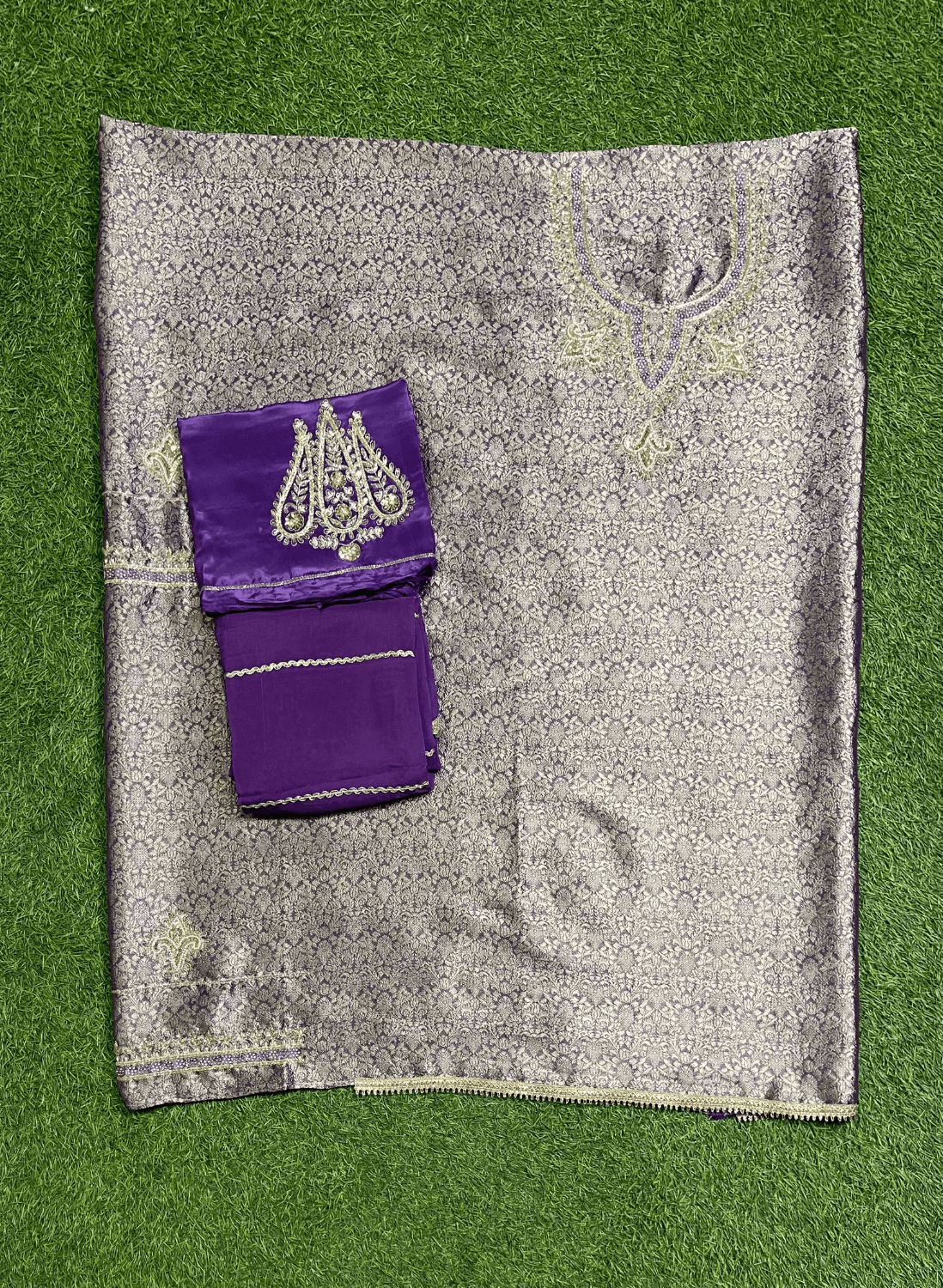 Banarsi Silk Suit | Party Wear | Wedding | Ring Ceremony | Festival | Bridal|