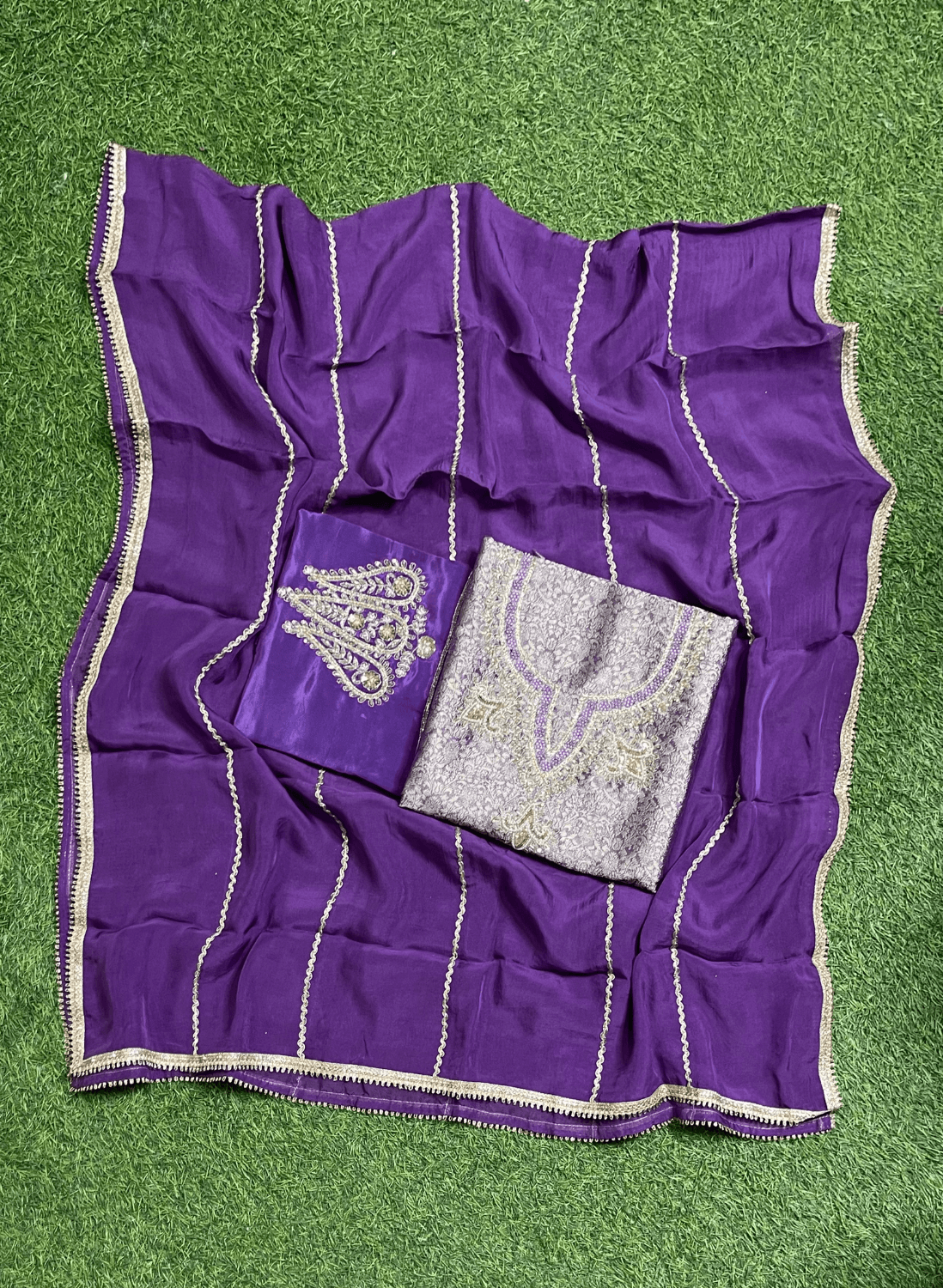 Banarsi Silk Suit | Party Wear | Wedding | Ring Ceremony | Festival | Bridal|