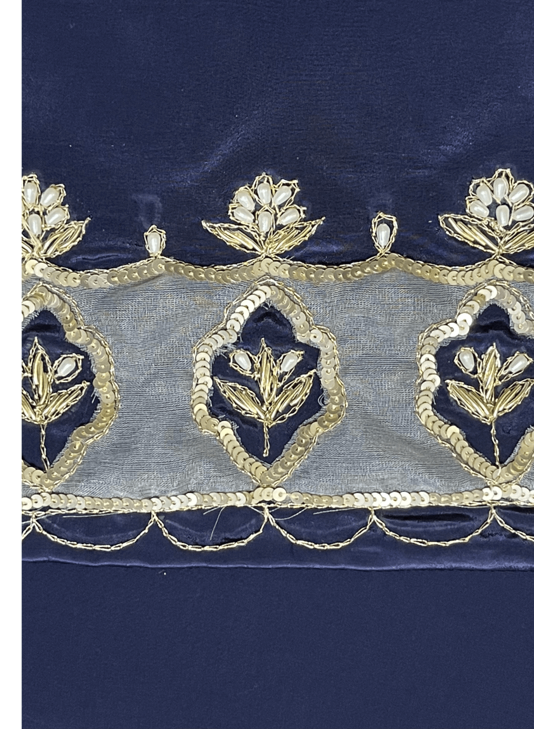 Dark blue Crepe | Crepe Suit | Wedding | Party Wear | Ring Ceremony | Festival Suit | Allover suit|