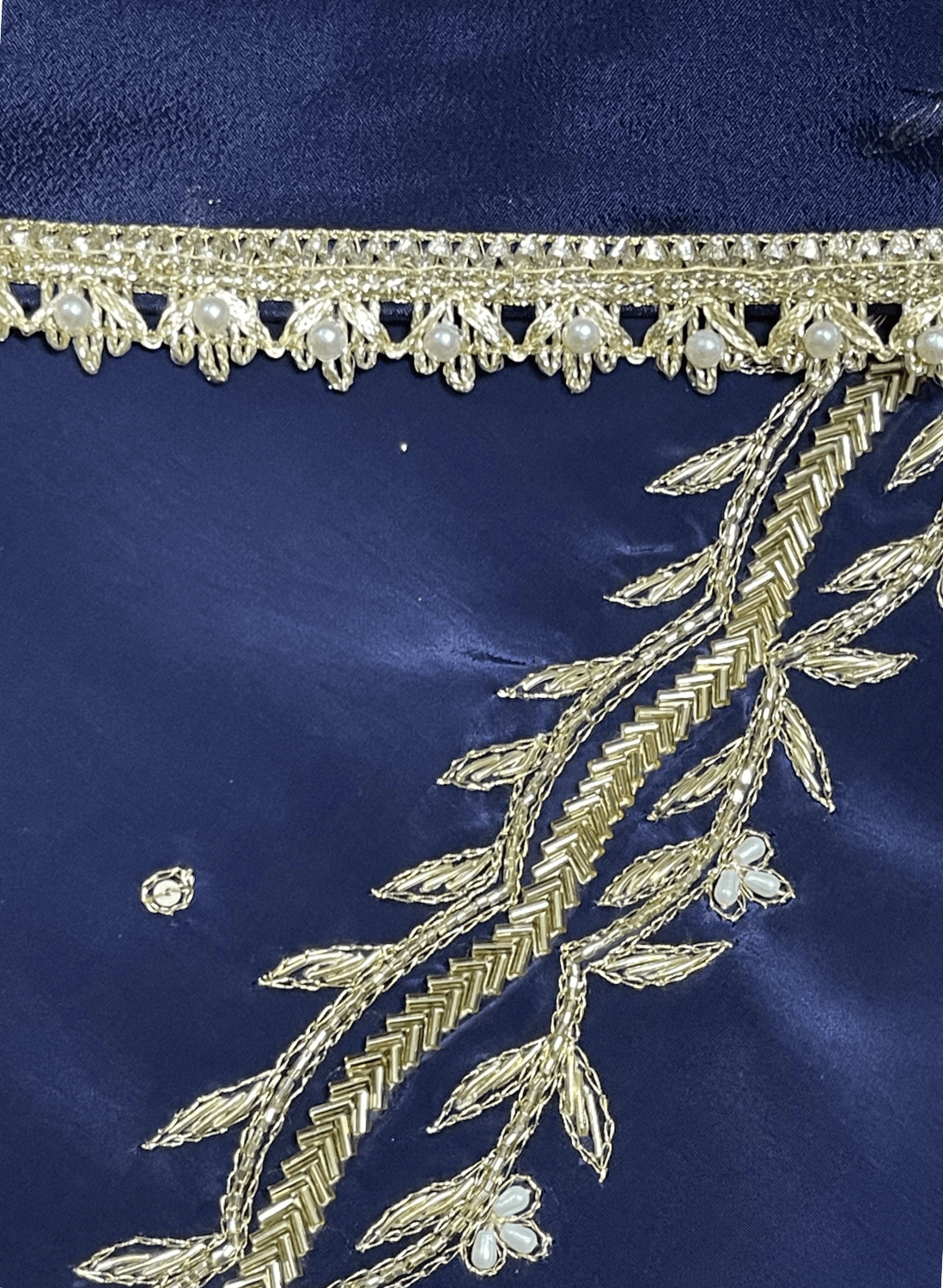 Dark blue Crepe | Crepe Suit | Wedding | Party Wear | Ring Ceremony | Festival Suit | Allover suit|