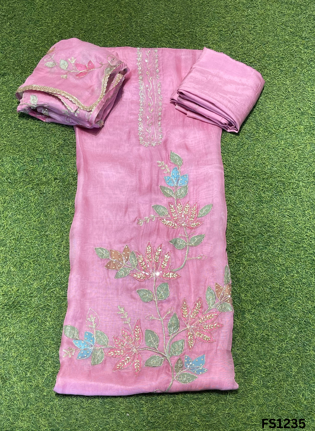 FS1235 | Burberry Suit | Party Wear | Wedding | Jaggo | Ring Ceremony | Festival |