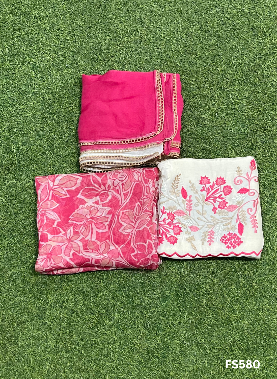 FS580 | Pink | Burberry print Suit | Casual wear | Summer Suits | Regular wear