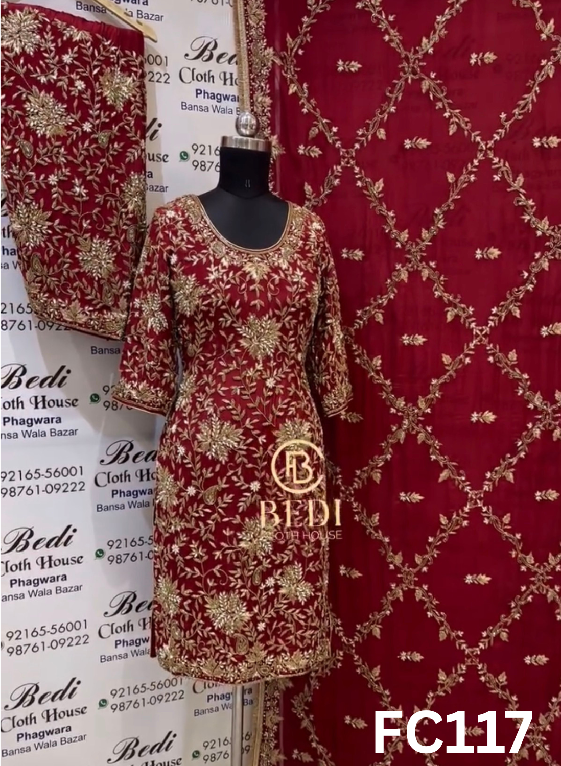 FC117 | Made To Order (20-25 Days ) | Silk Suit | Mheroon | Bridal Suit | Party Wear | Wedding | Festival | Celebrity | Ring Ceremony