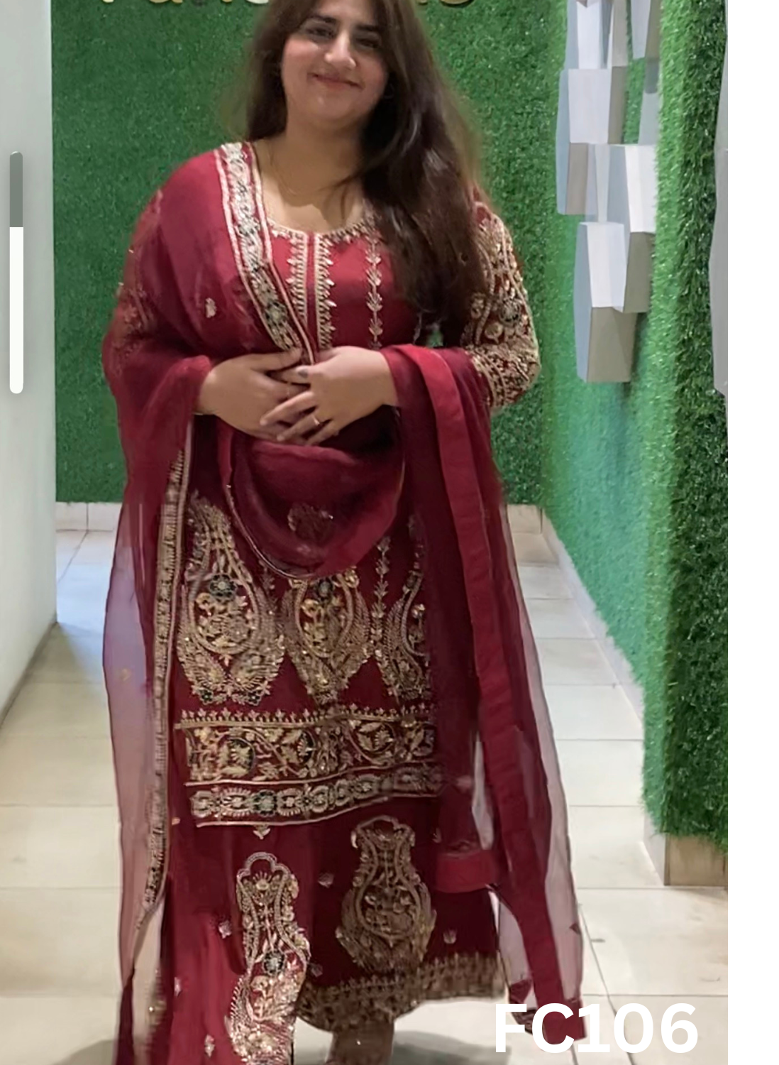FC106 | Made To Order (20-25 Days ) | Silk Suit | Mheroon | Party Wear | Wedding | Festival | Celebrity | Ring Ceremony