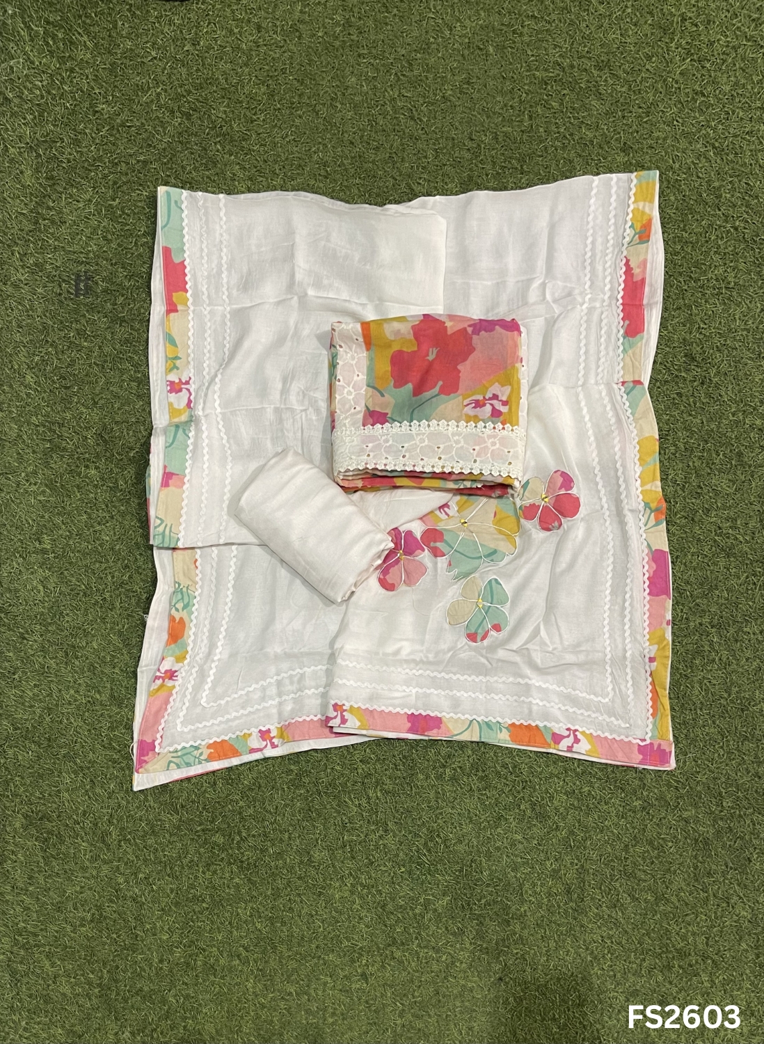 FS2603 | Printed | Cotton suit | Casual wear | Summer Suits | Regular wear