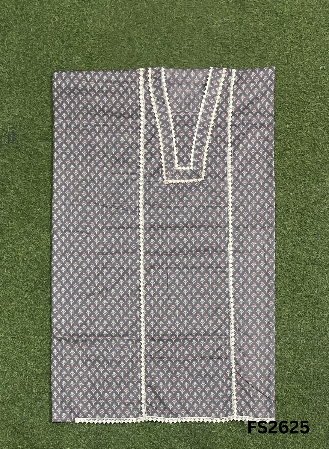 FS2625 | SEA GREEN | Cotton Suit | Casual wear | Summer Suits | Regular wear