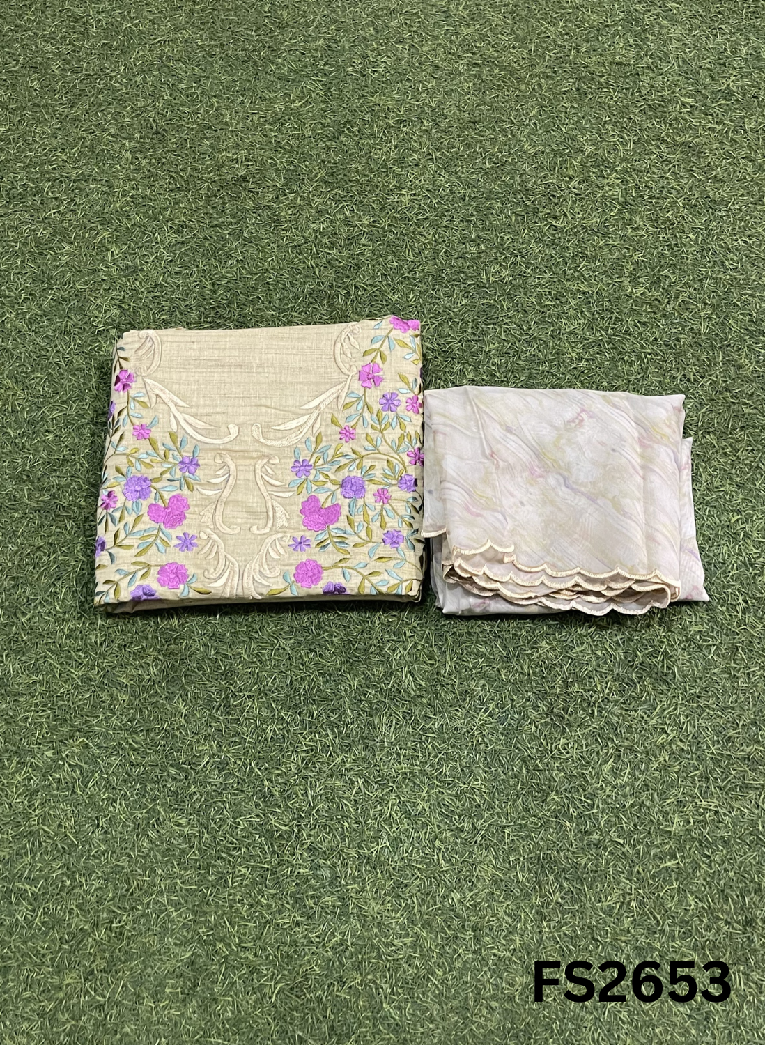 FS2653 | PISTA | Cotton Suit | Casual wear | Summer Suits | Regular wear