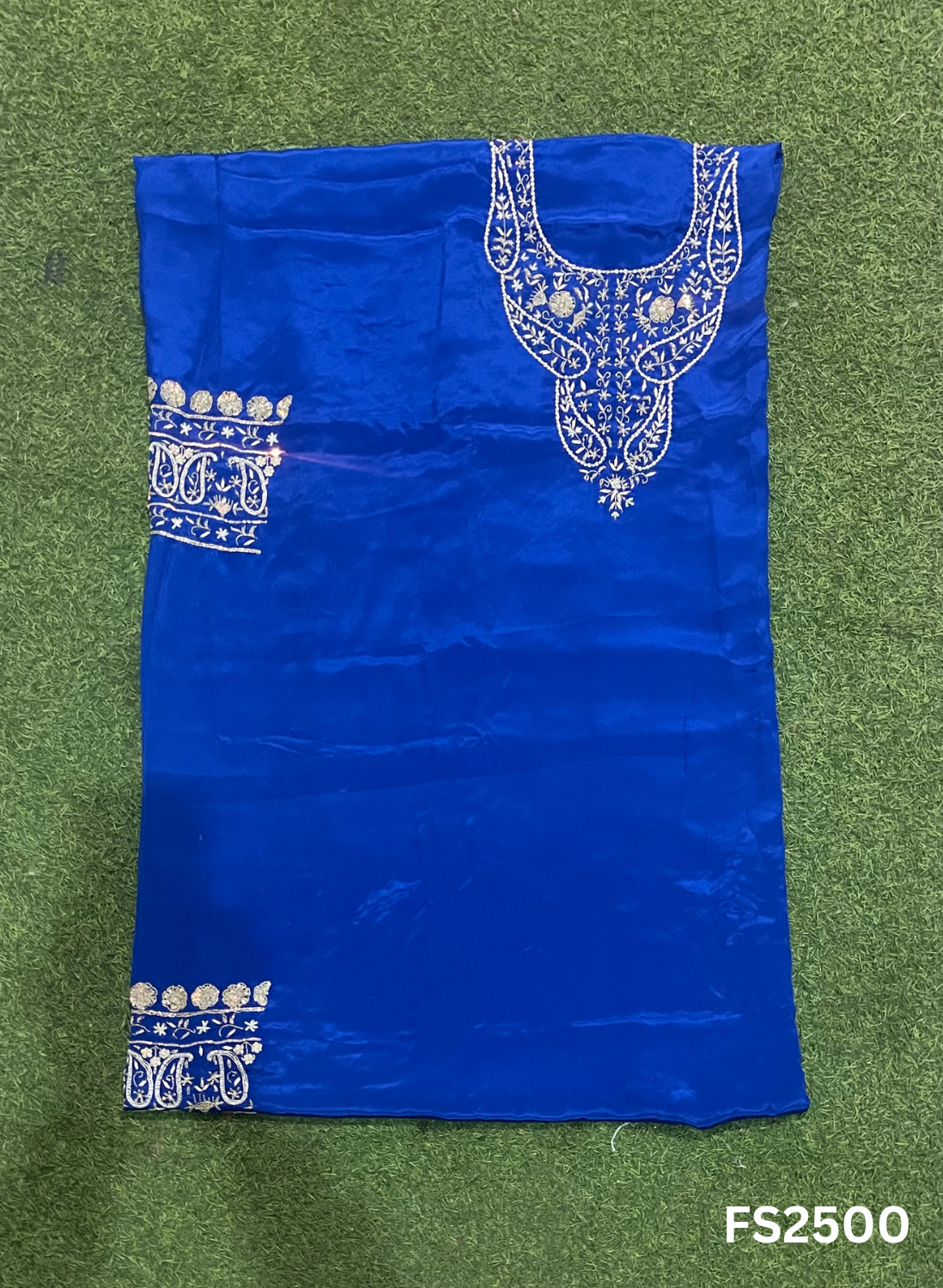 FS2500 | ROYEL BLUE | Crepe Suit | Party Wear | Wedding | Ring Ceremony | Festival |