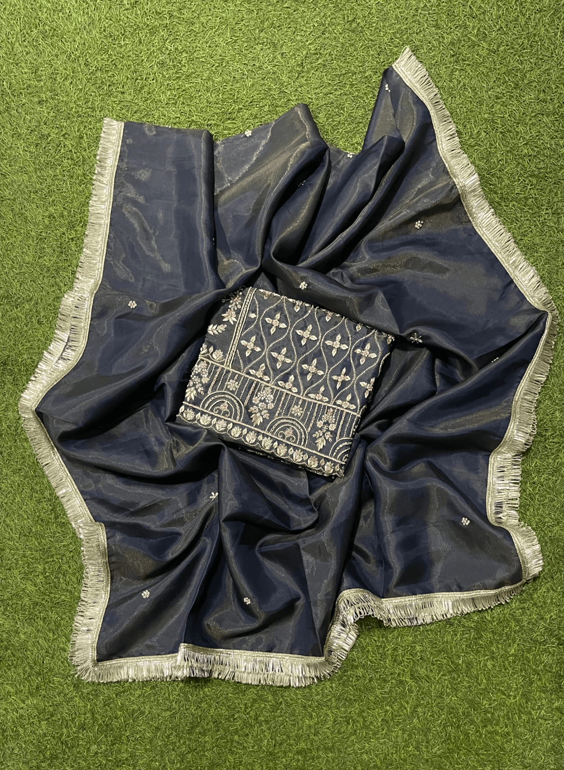 FS140 | Shimmer Suit | Party Wear | Wedding | Jaggo | Ring Ceremony | Festival| F9HFAA