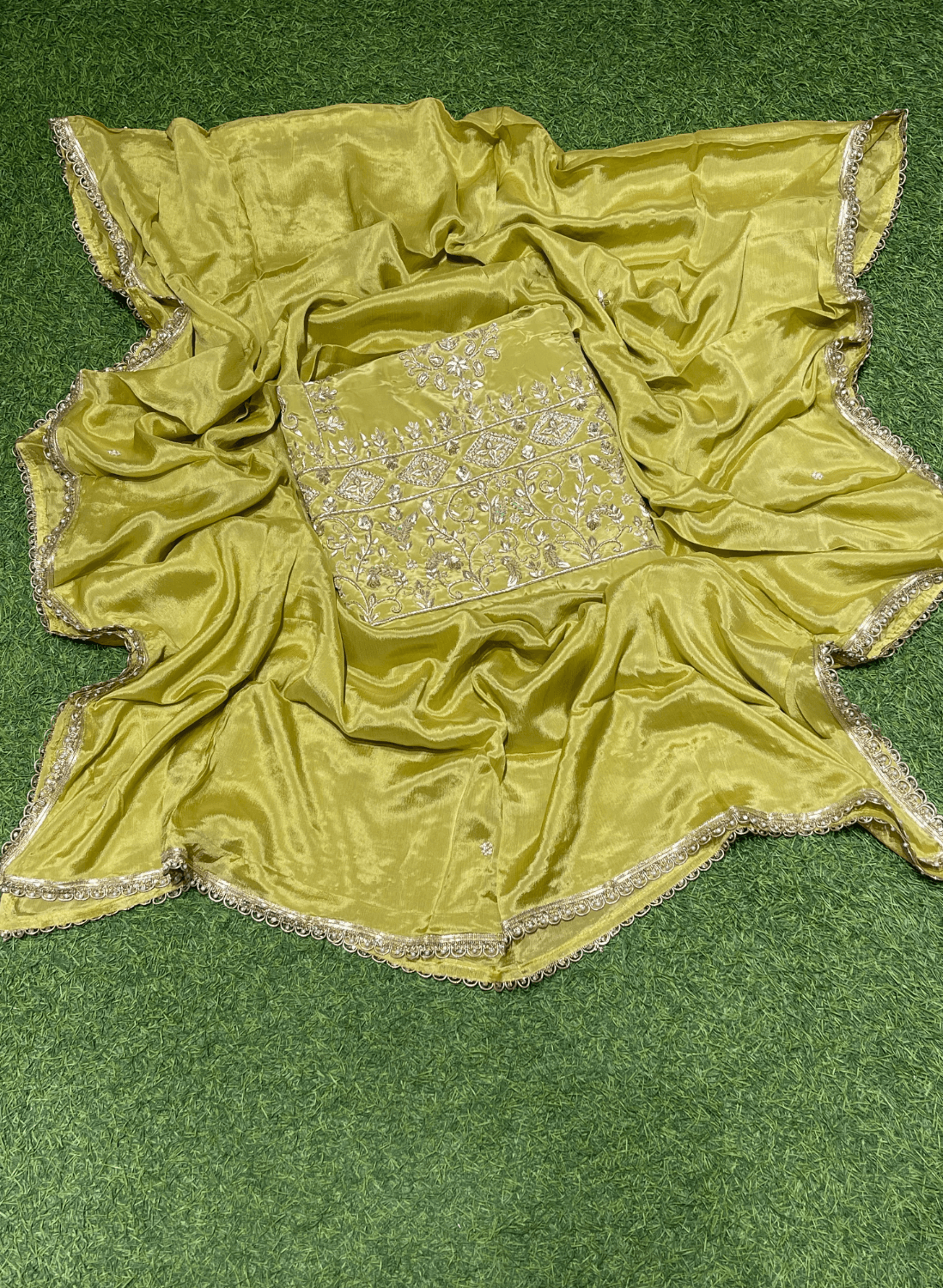 FS171 | Crepe | Crepe Suit | Wedding | Party Wear | Ring Ceremony | Festival Suit | Allover suit| F9IFAA