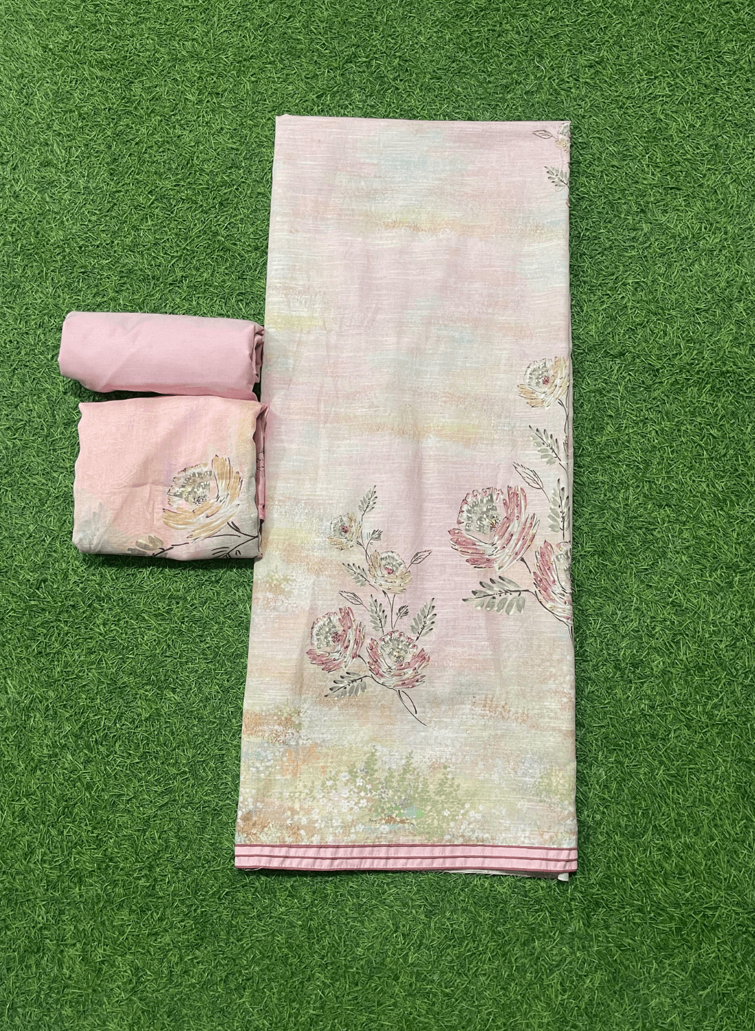 Baby Pink |Cotton Suit | Casual wear | Summer Suits | Regular wear | FS418