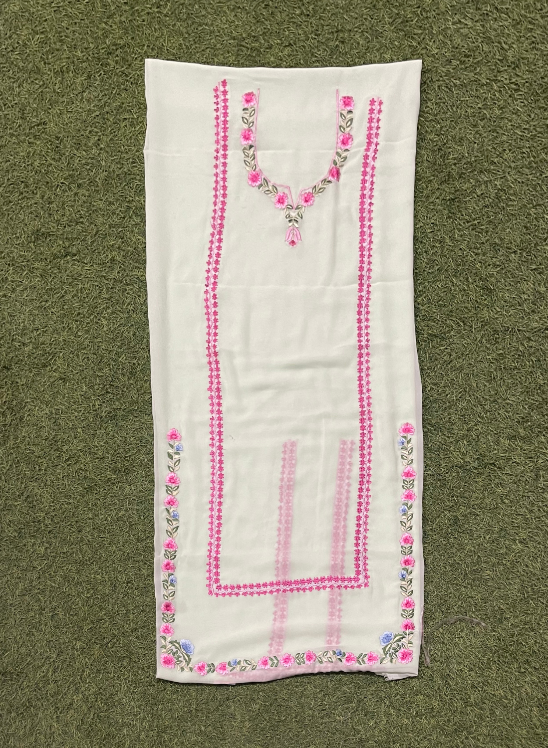 FS682| Pista |Georgette Suit | Party Wear | Wedding | Jaggo | Ring Ceremony | Festival | F9CFAA