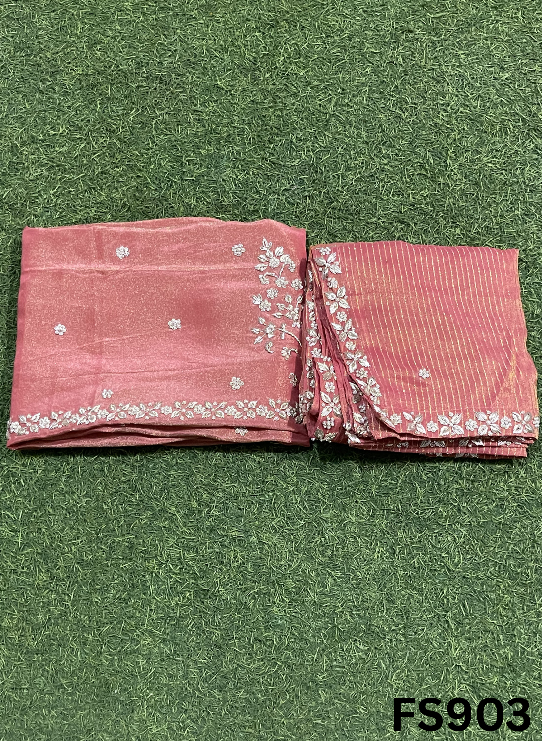 FS903 | Light Sky Blue| Shimmer Suit | Party Wear | Wedding | Jaggo | Ring Ceremony | Festival | F9JFAA