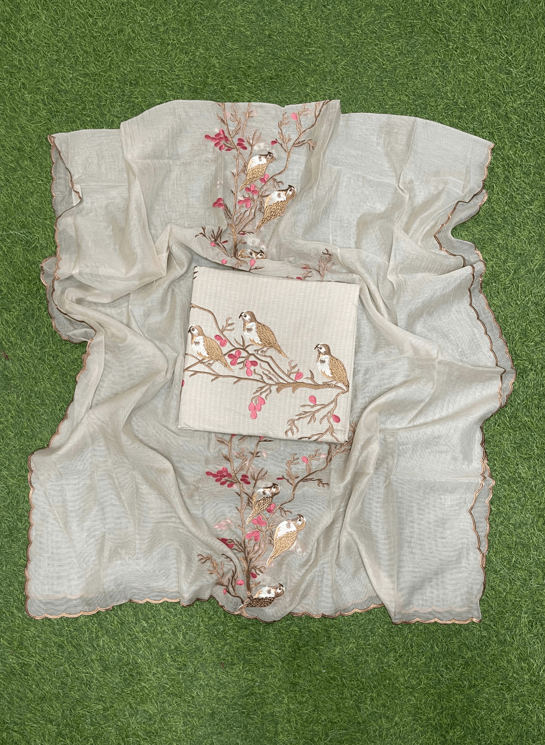 FS408 | Off-White | Cotton Suit | Casual wear | Summer Suits | Regular wear |