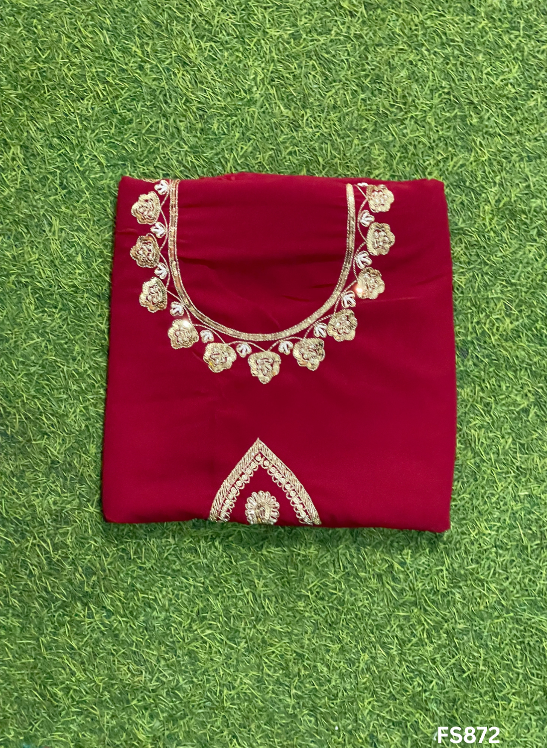 FS872 | Georgette Suit | Party Wear | Wedding | Jaggo | Ring Ceremony | Festival