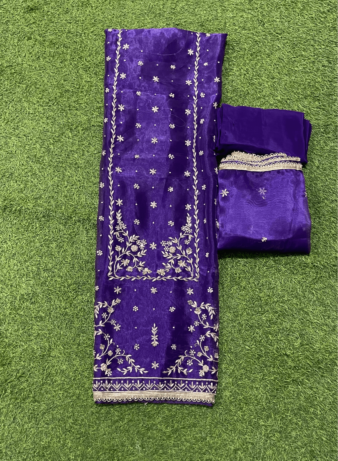 FS216 | Glass Shimmer Suit | Party Wear | Wedding | Jaggo | Ring Ceremony | Festival | F9IAAA