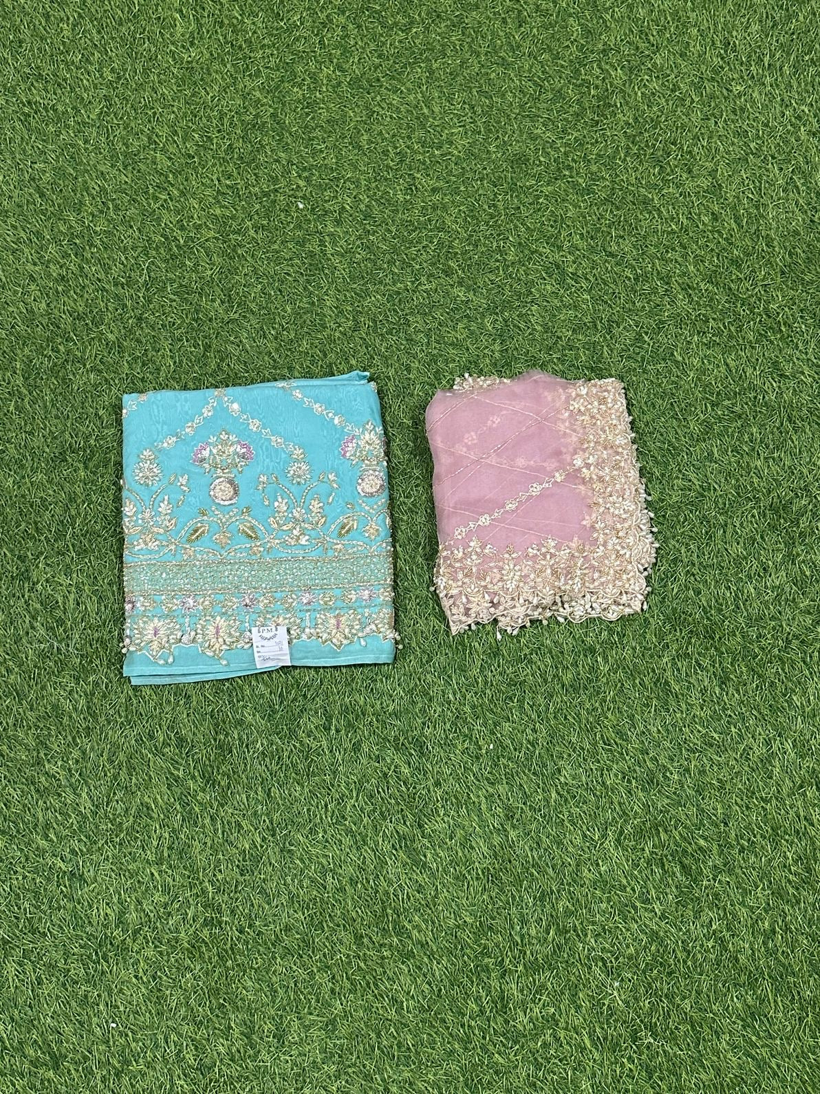 Grey Organza Suit | Party Wear | Wedding | Ring Ceremony | Festival | Bridal |