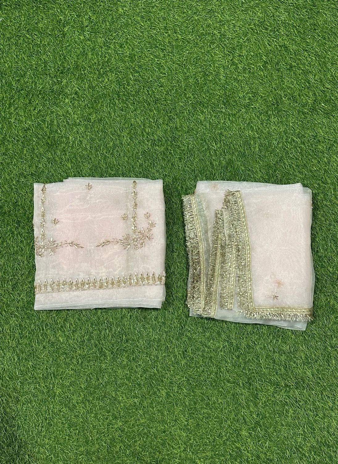 Onion shade Shimmer Suit | Party Wear | Wedding | Jaggo | Ring Ceremony | Festival |