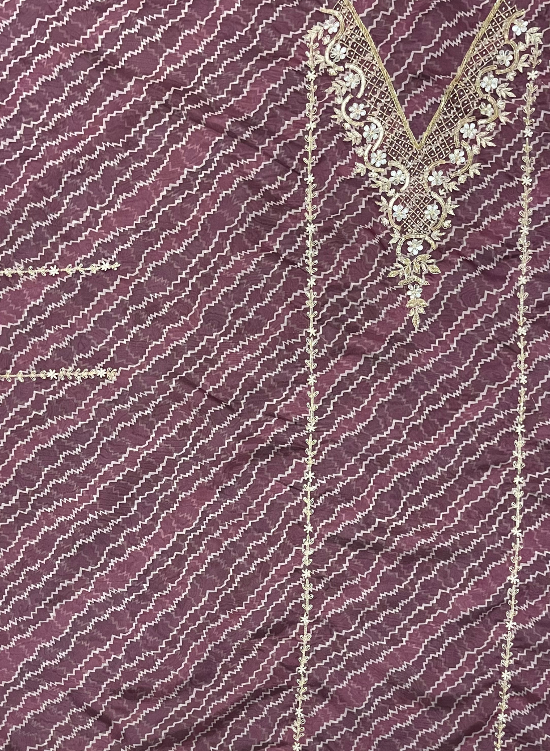 Organza Suit | Party Wear | Wedding | Jaggo | Ring Ceremony | Festival | FS04