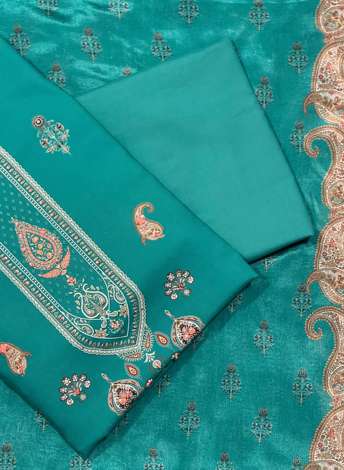 Peacock Pashmina Suite | Pashmina | Party Wear | Casual Wear | Winter Wear| Festival
