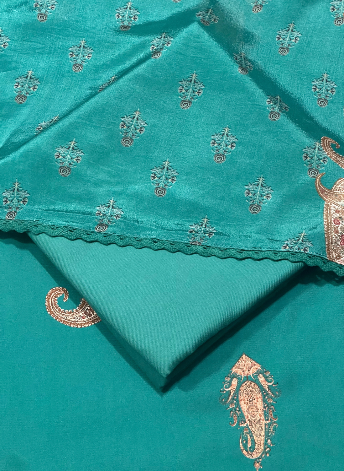 Peacock Pashmina Suite | Pashmina | Party Wear | Casual Wear | Winter Wear| Festival